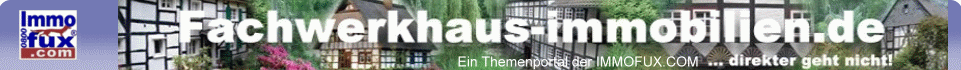 Typische Fachwerkhaus - Immobilien auf IMMOFUX-Preetz